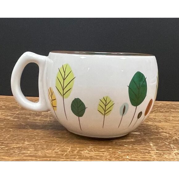 Starbucks Autumn Fall Thanksgiving Leaves Coffee Cup. - Picture 2 of 4